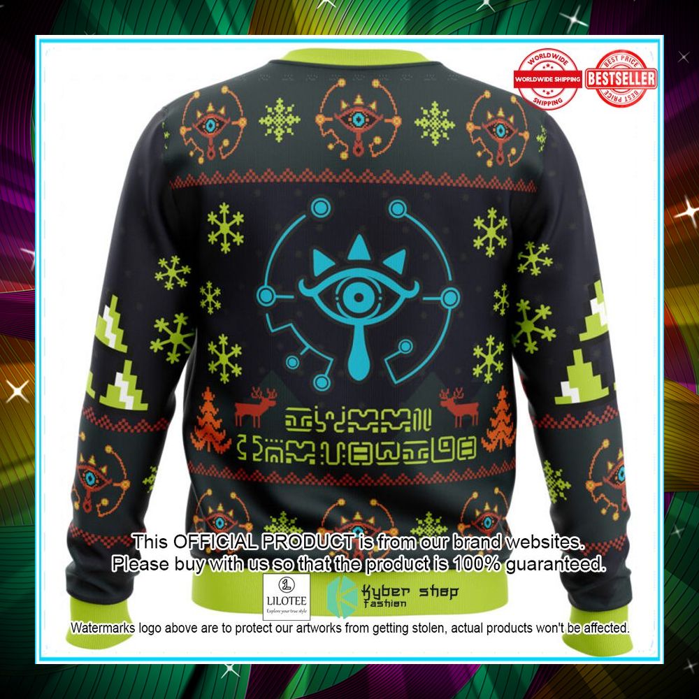 sheikah legend of zelda christmas sweater 2 999