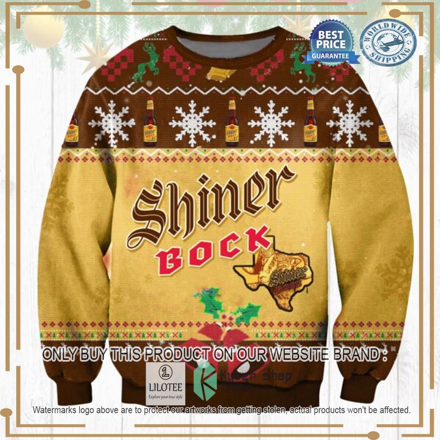 Shiner Bock Ugly Christmas Sweater - LIMITED EDITION 2