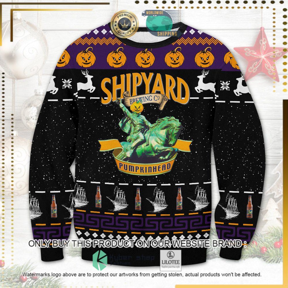 shipyard pumpkinhead ugly sweater 1 85196