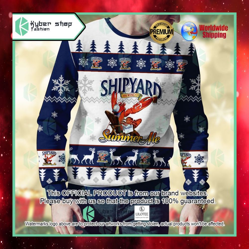 shipyard summer ale ugly sweater 1 269