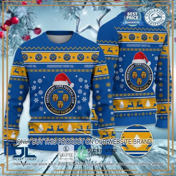 shrewsbury town christmas sweater 1 49045