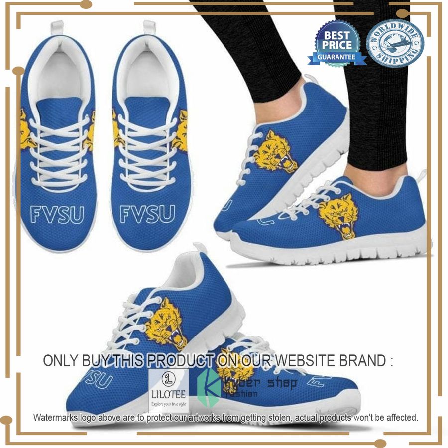 SIAC Fort Valley State University Wildcats Sneaker Shoes - LIMITED EDITION 5