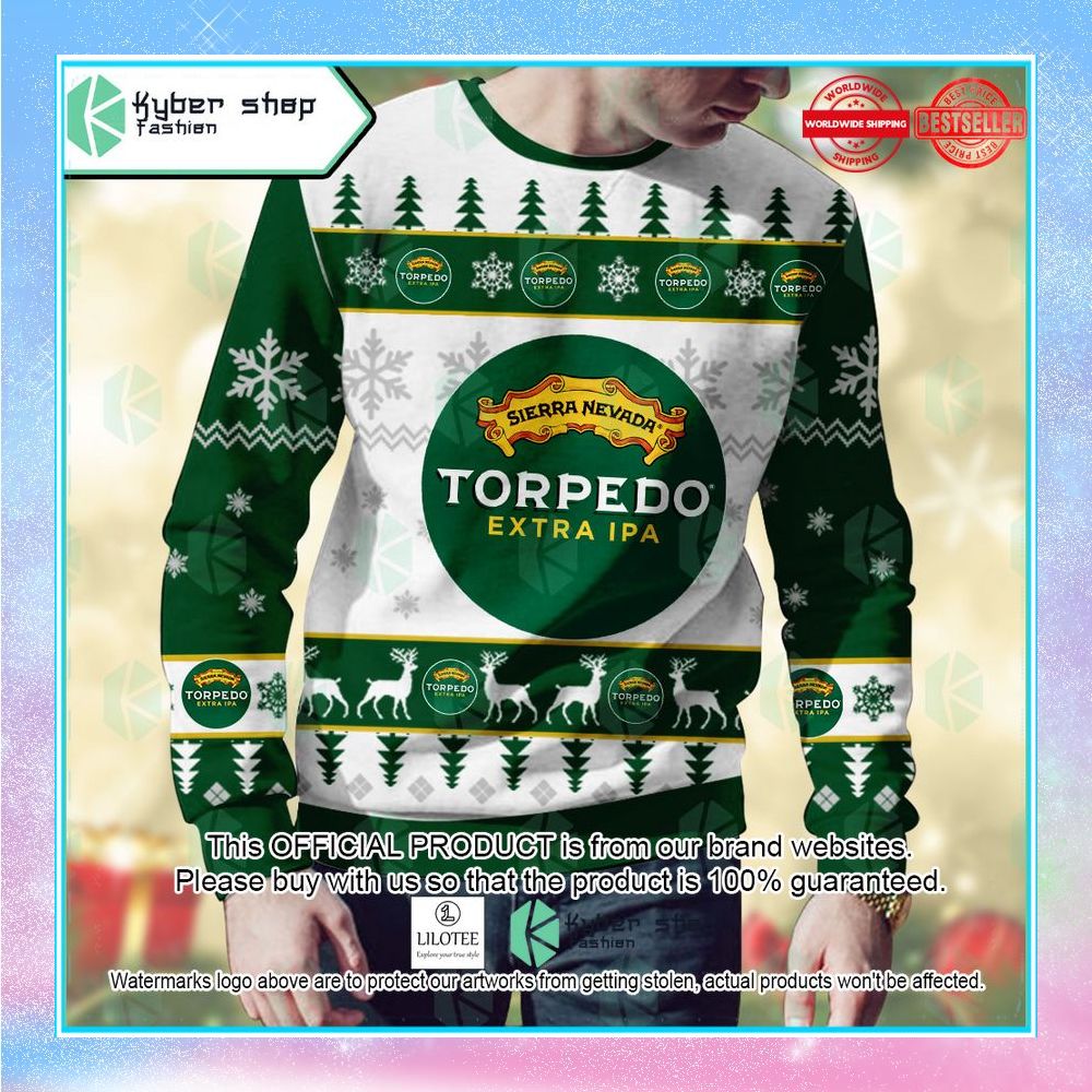 sierra nevada torpedo extra ipa christmas sweater 2 201