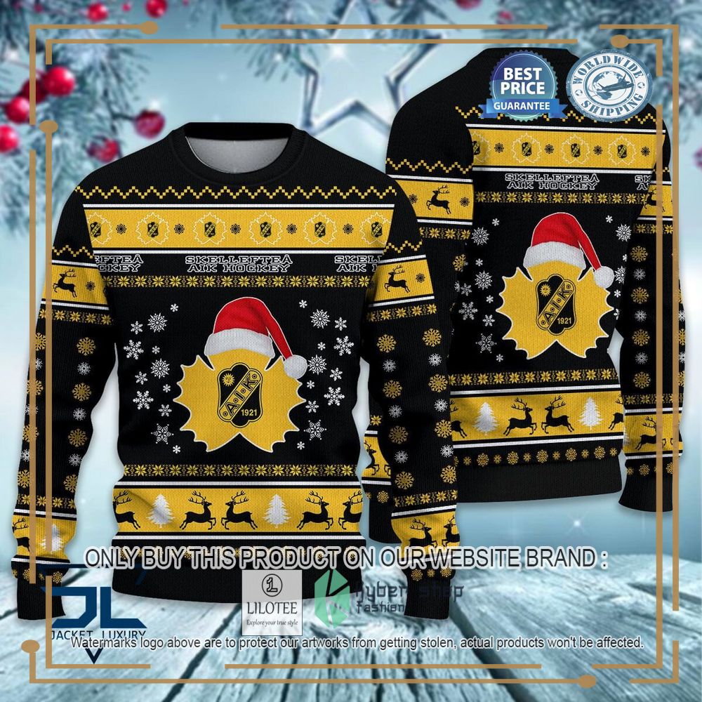Skelleftea AIK Ugly Christmas Sweater 6