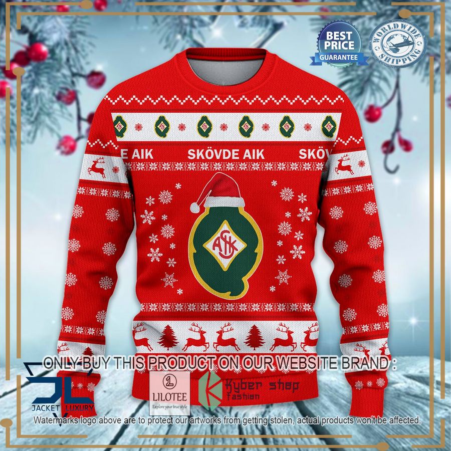 skovde aik christmas sweater 2 98319