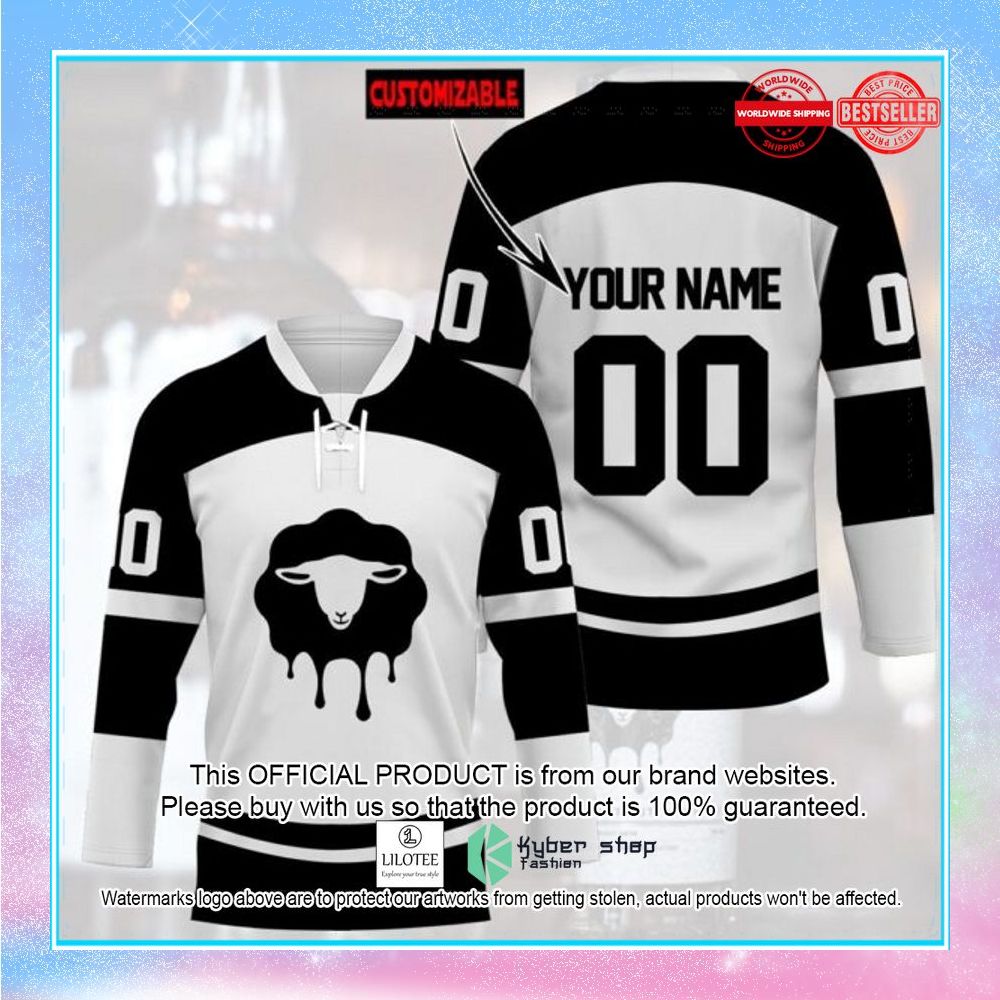 skrewball custom name hockey jersey 1 718