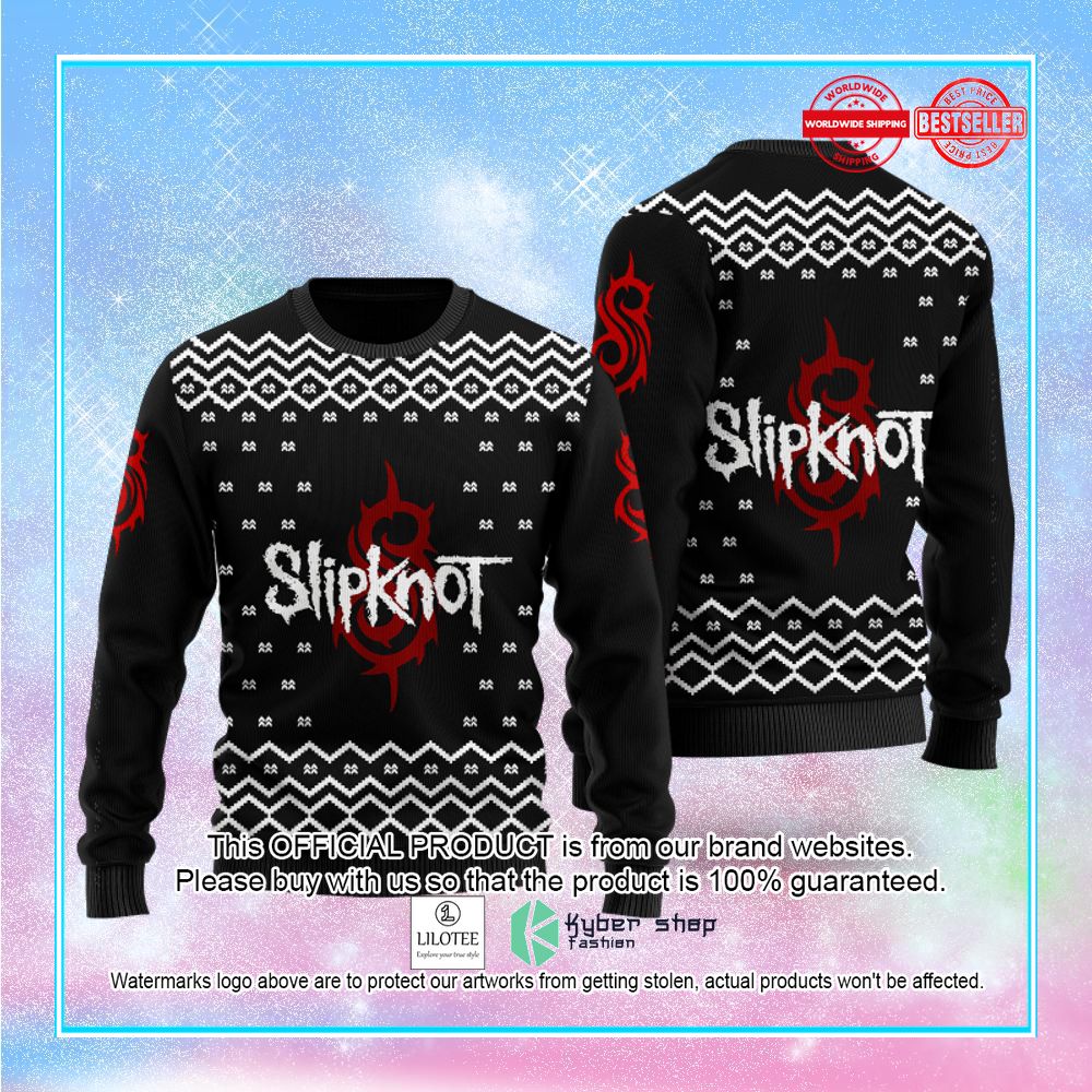 slipknot band christmas sweater 1 352