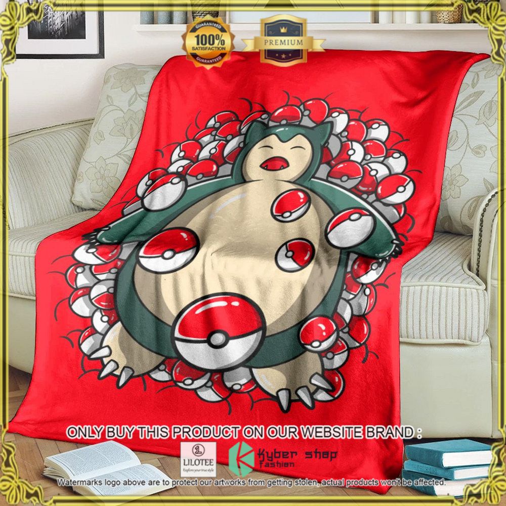 Snore Beauty Custom Pokemon Soft Blanket - LIMITED EDITION 6