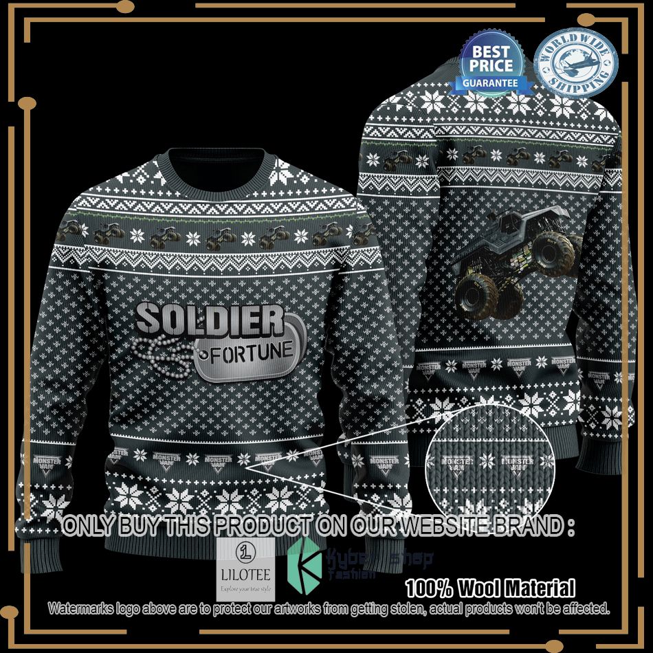 soldier fortune knitted sweater 1 71449