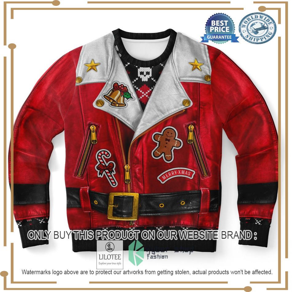 sons of santa north pole santa jacket ugly christmas sweater 1 31624