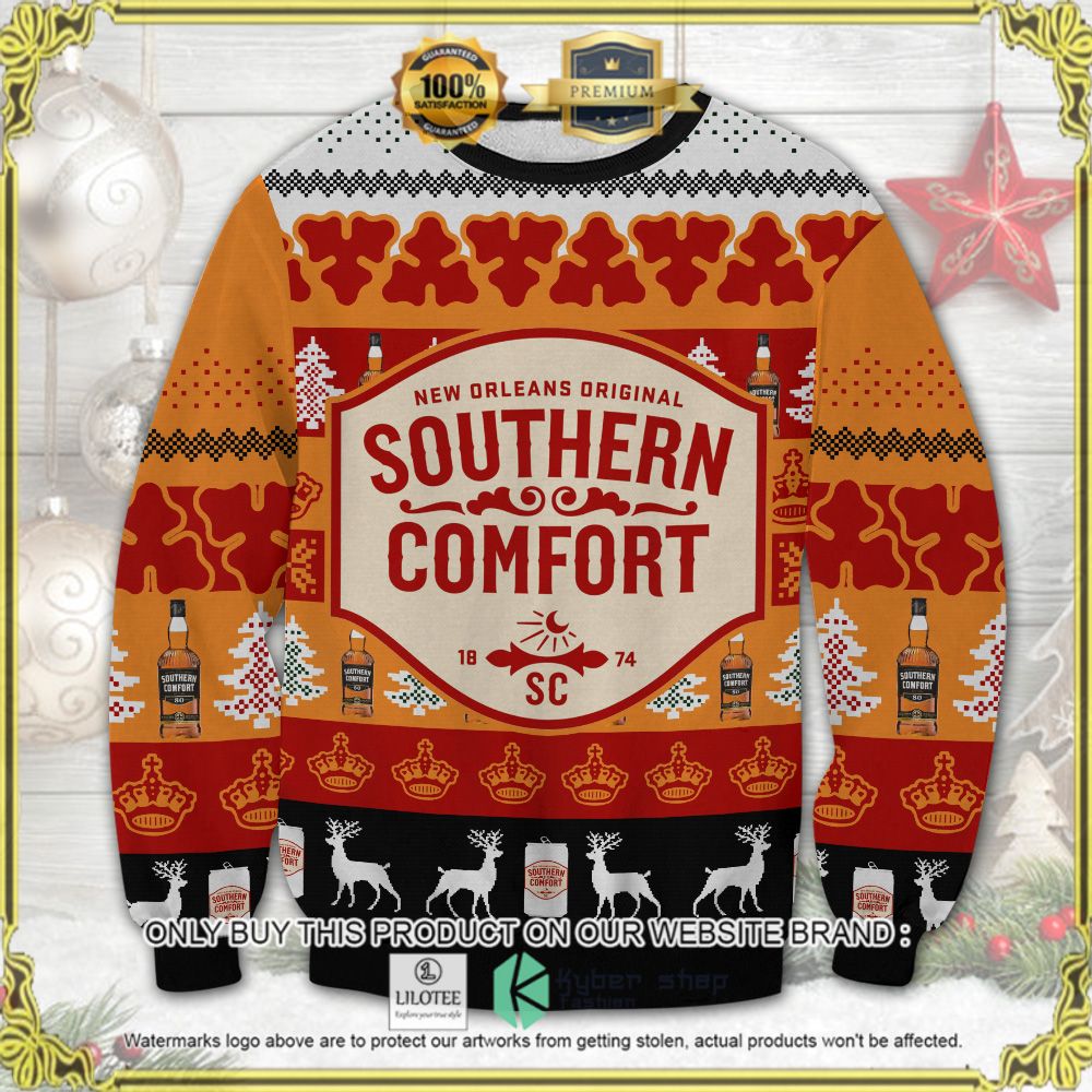 southern comfort 1874 ugly sweater 1 19022