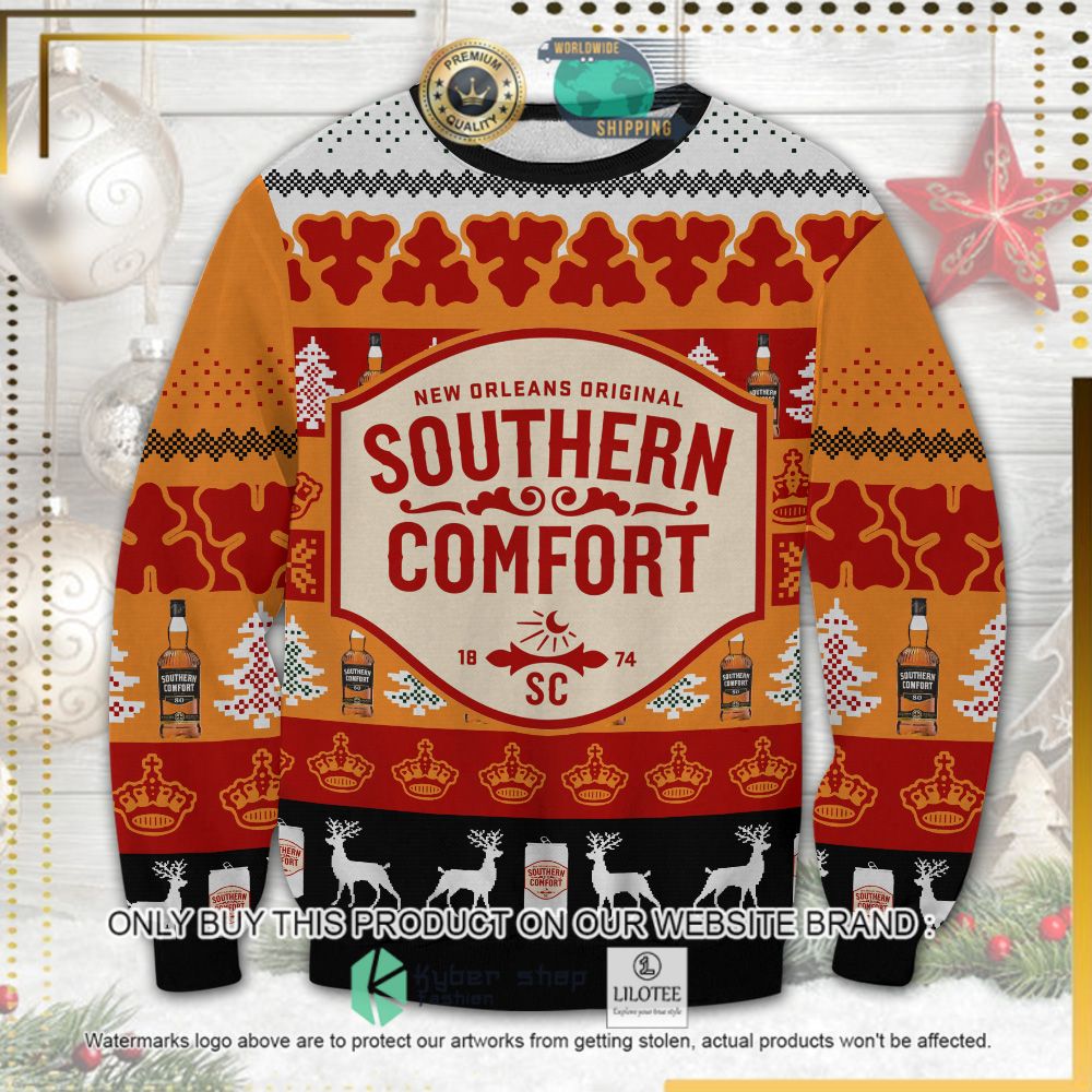 southern comfort 1874 ugly sweater 1 97238