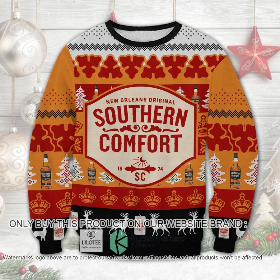 Southern Comfort Christmas Sweater, Sweatshirt 9