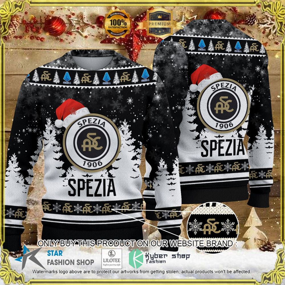 Spezia Calcio 1906 Christmas Sweater - LIMITED EDITION 7