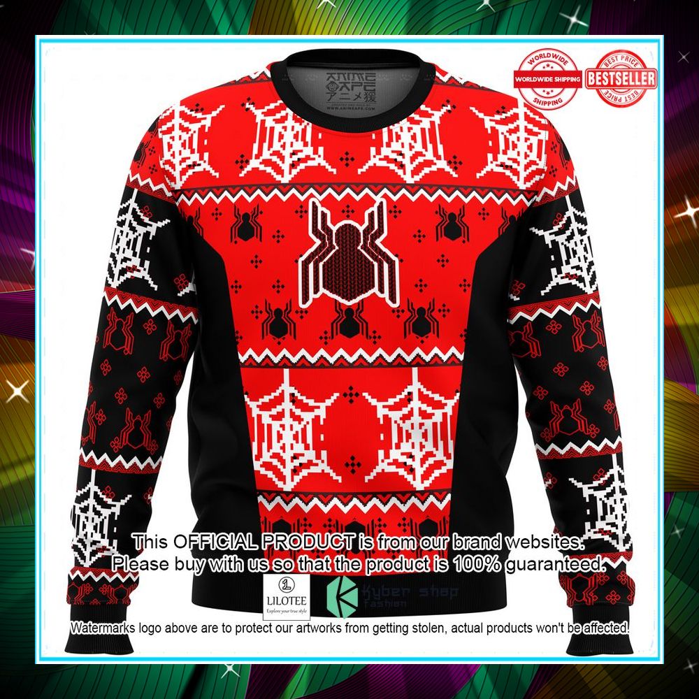 spiderman uniform sweater 1 393