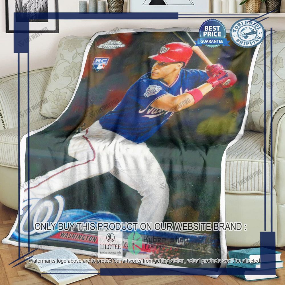 Sport Baseball Card 2018 Topps Chrome Update Juan Soto Blanket - LIMITED EDITION 8