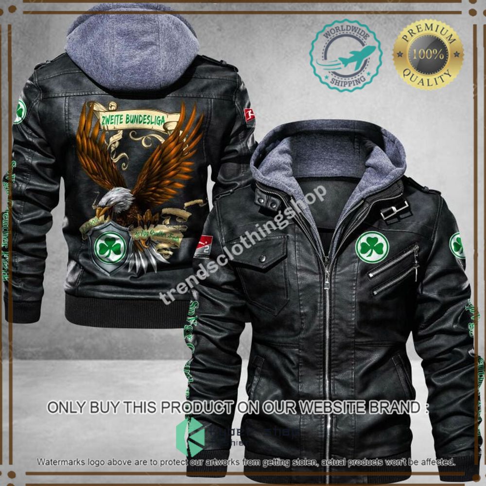 spvgg greuther furth zweite bundesliga eagle leather jacket 1 25172