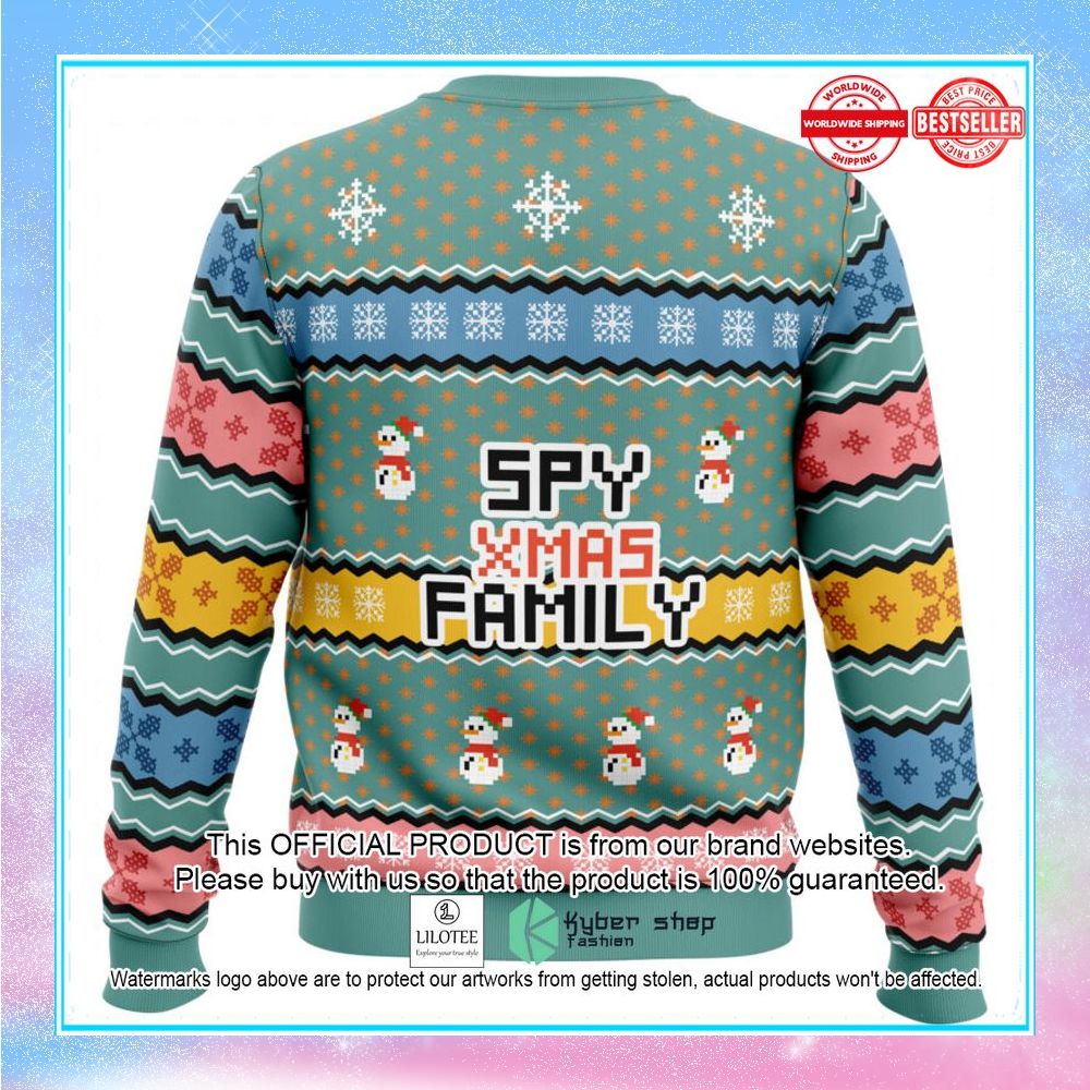 spy xmas family spy x family sweater christmas 2 841