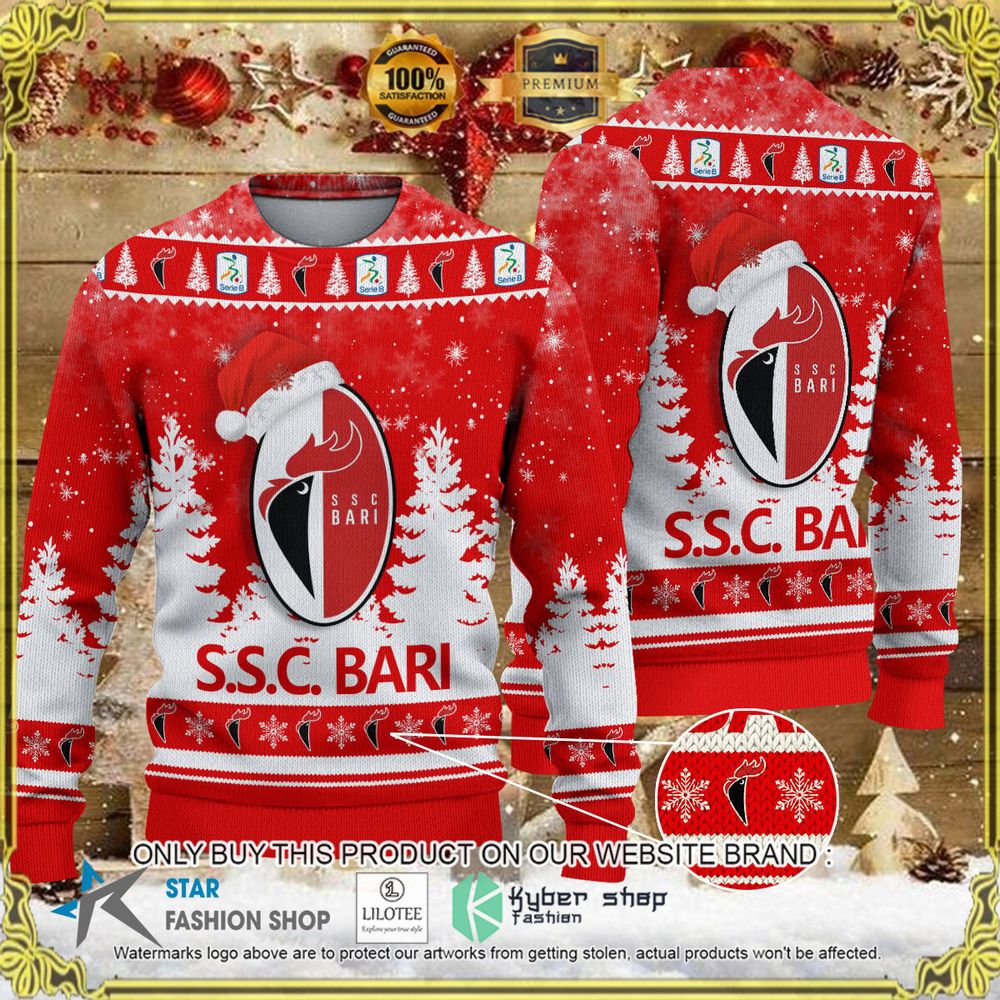 SSC Bari 1908 Christmas Sweater - LIMITED EDITION 6