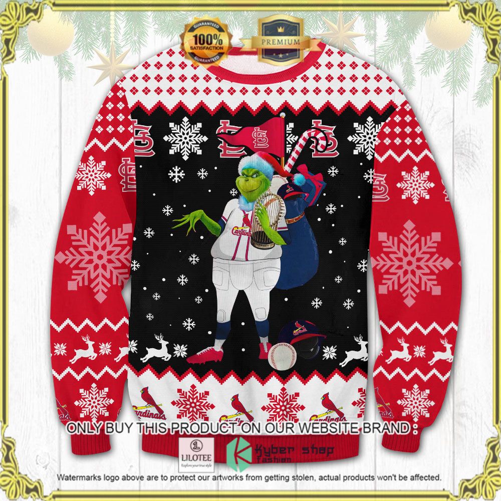 st louis cardinals grinch ugly sweater 1 58993
