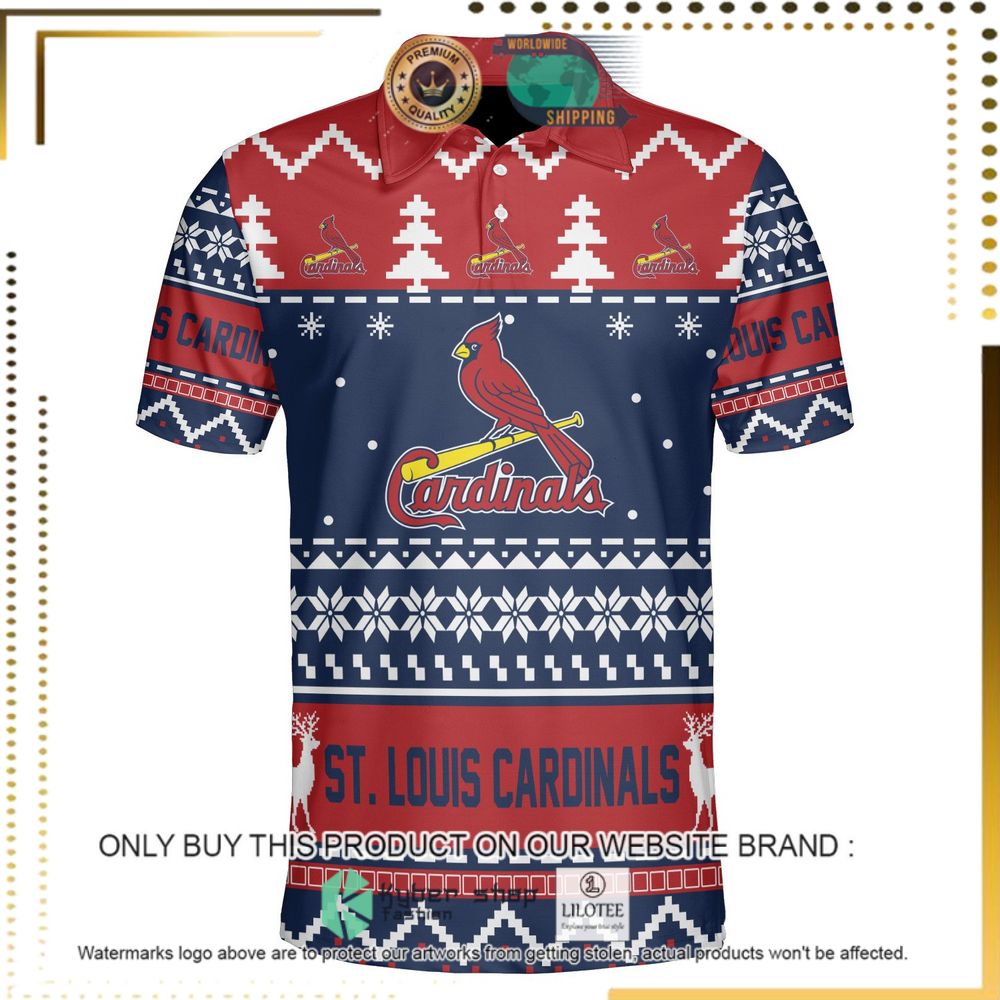 st louis cardinals personalized sweater polo 1 35296