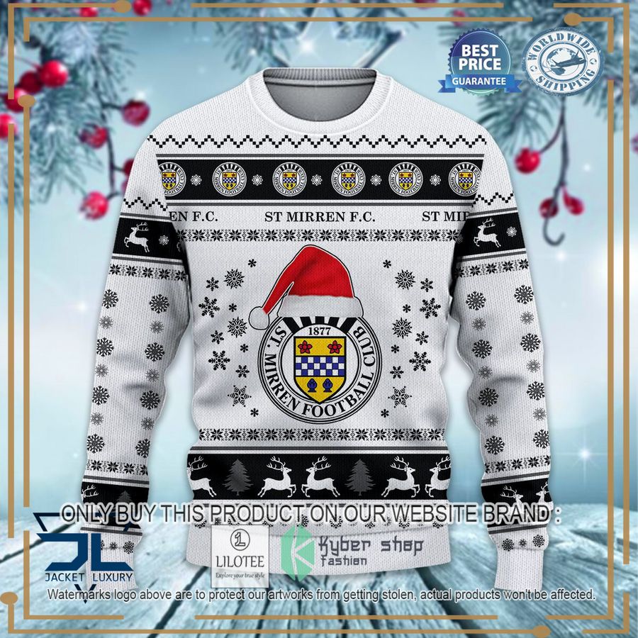 st mirren f c christmas sweater 2 6571
