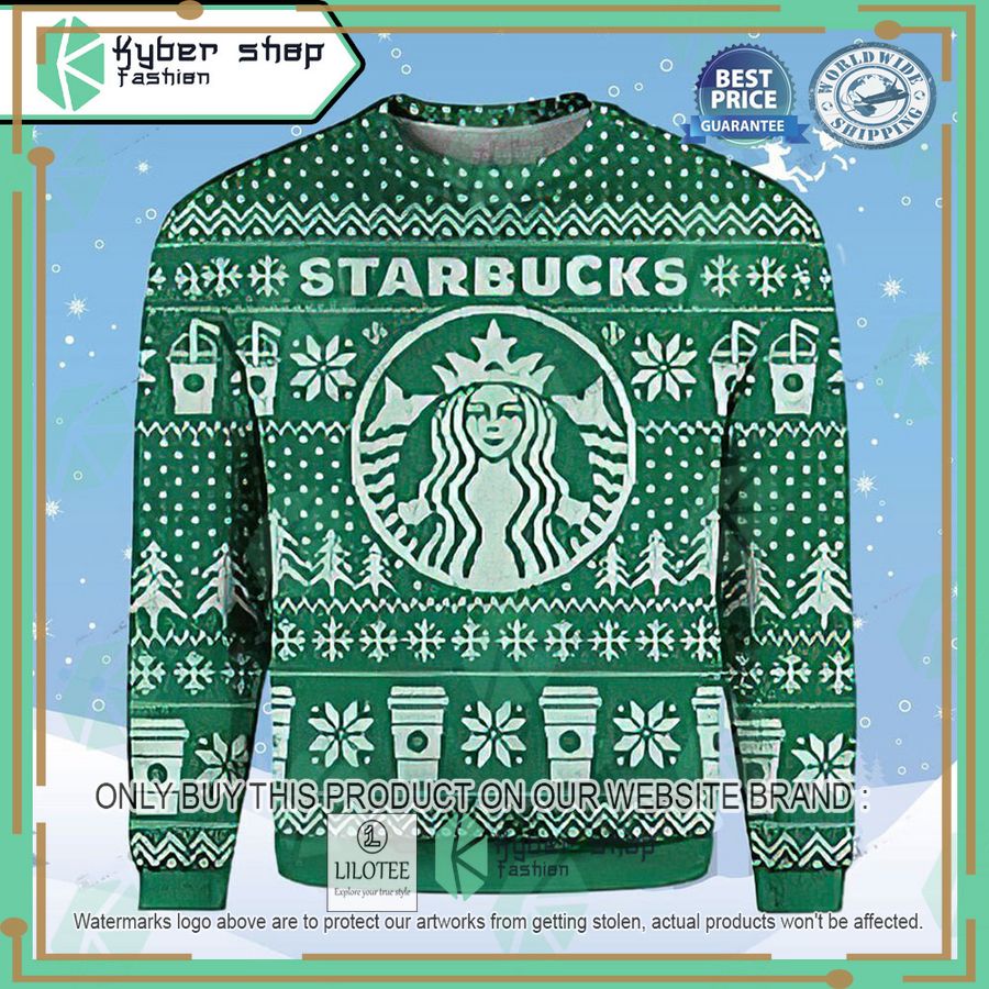 starbucks ugly christmas sweater 1 53832