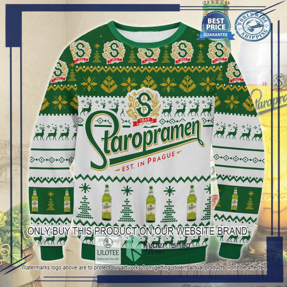 staropramen ugly christmas sweater 1 57897