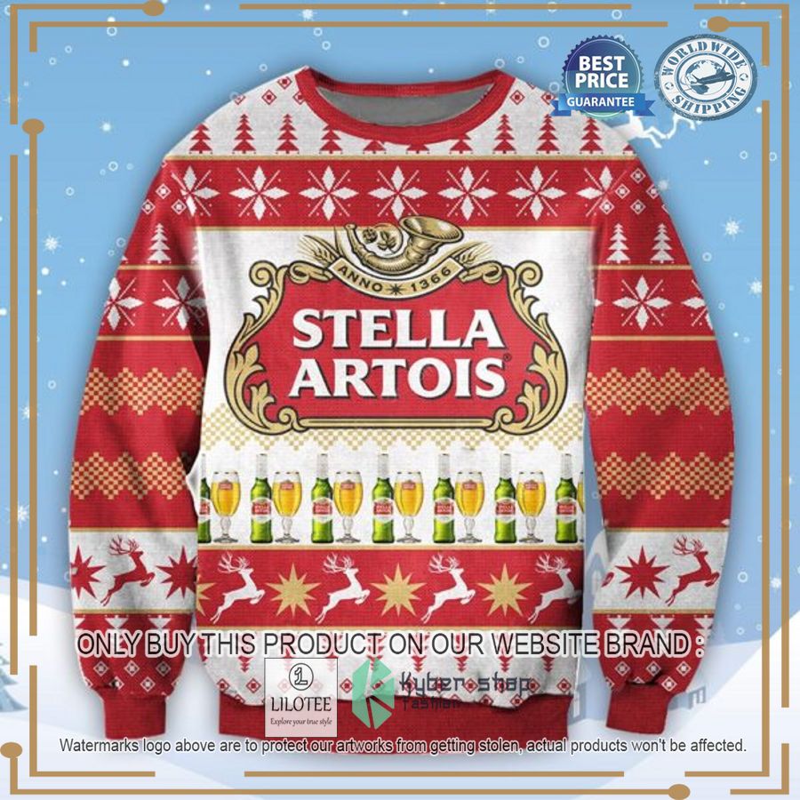 Stella Artois Ugly Christmas Sweater - LIMITED EDITION 2