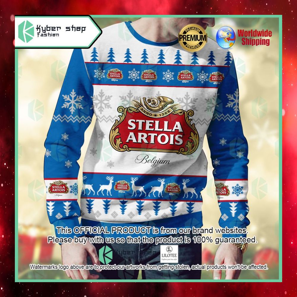 stella artois ugly sweater 1 348
