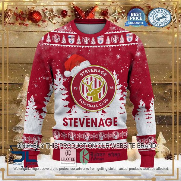 stevenage football club christmas sweater 2 22437