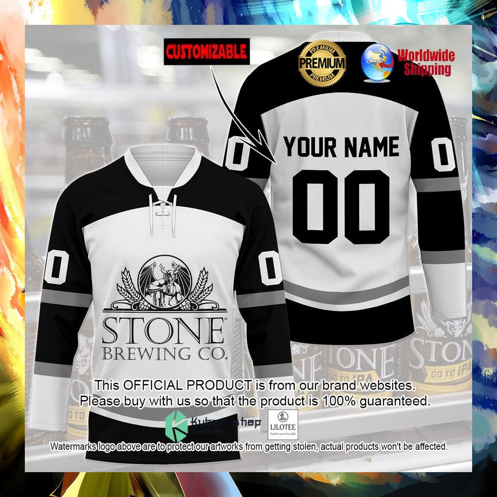 stone brewing co personalized hockey jersey 1 697