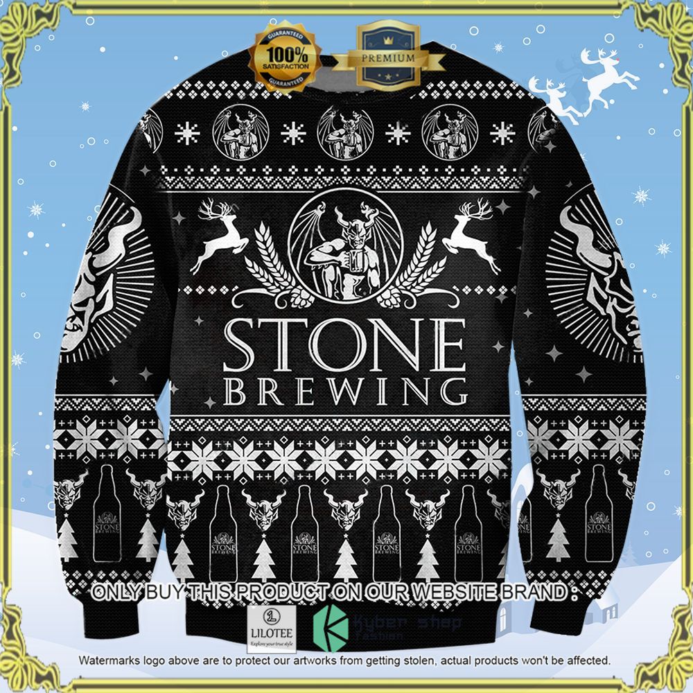 stone brewing knitted christmas sweater 1 38298