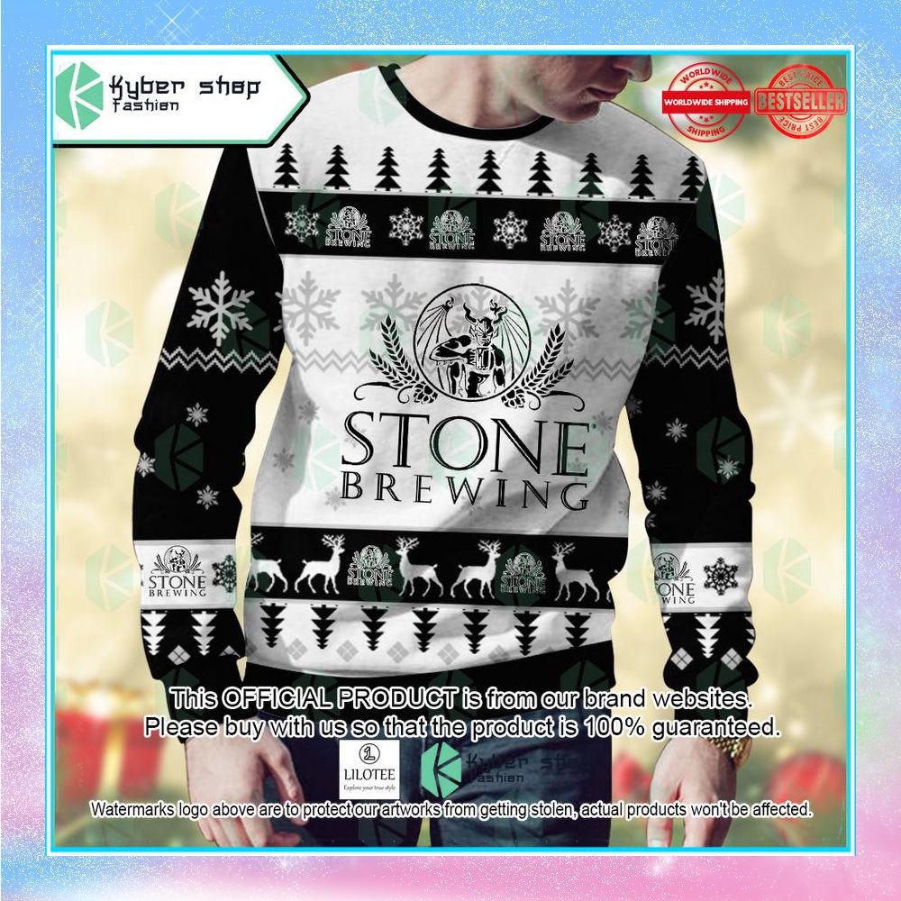 stone ipa christmas sweater 2 936