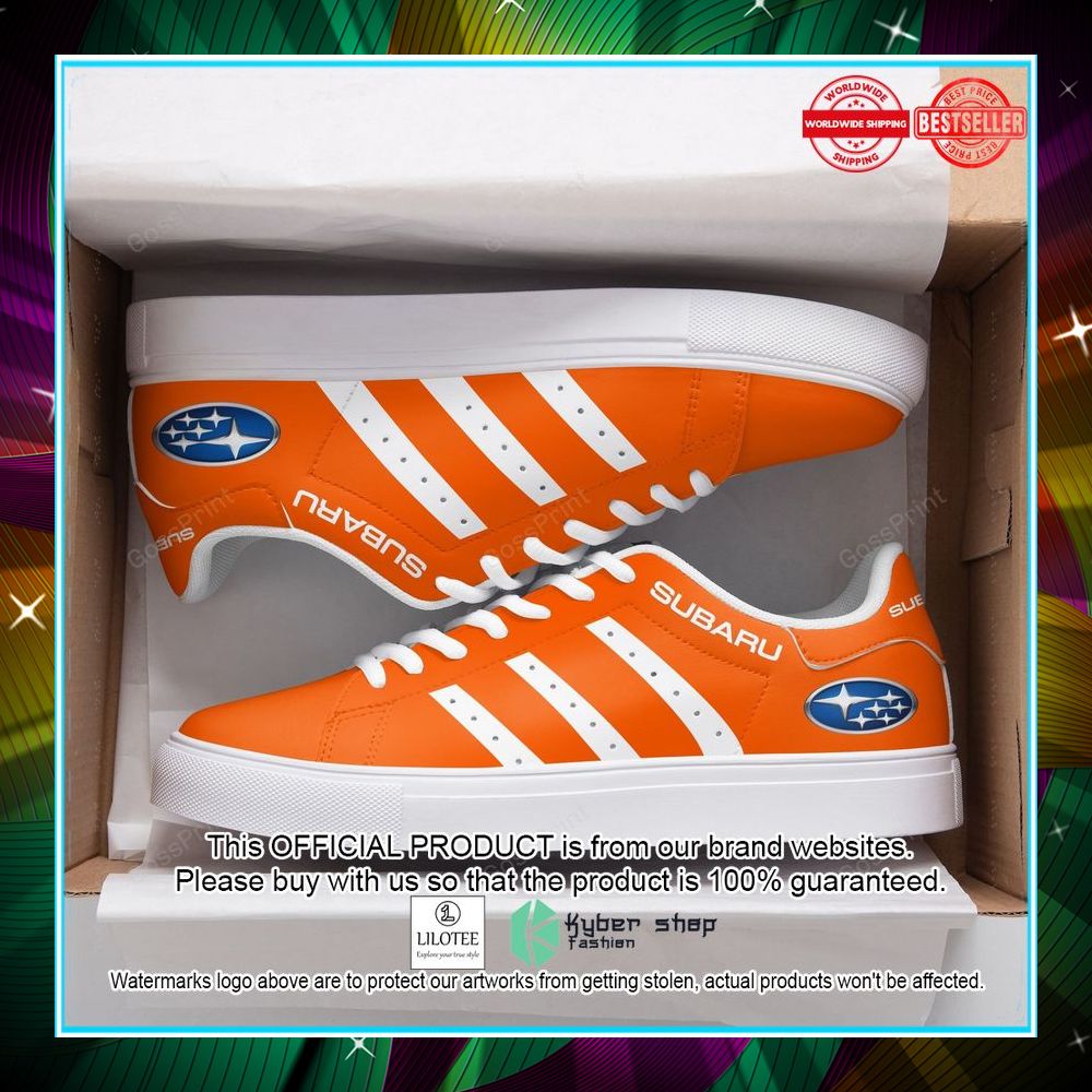 subaru orange stan smith shoes 1 52
