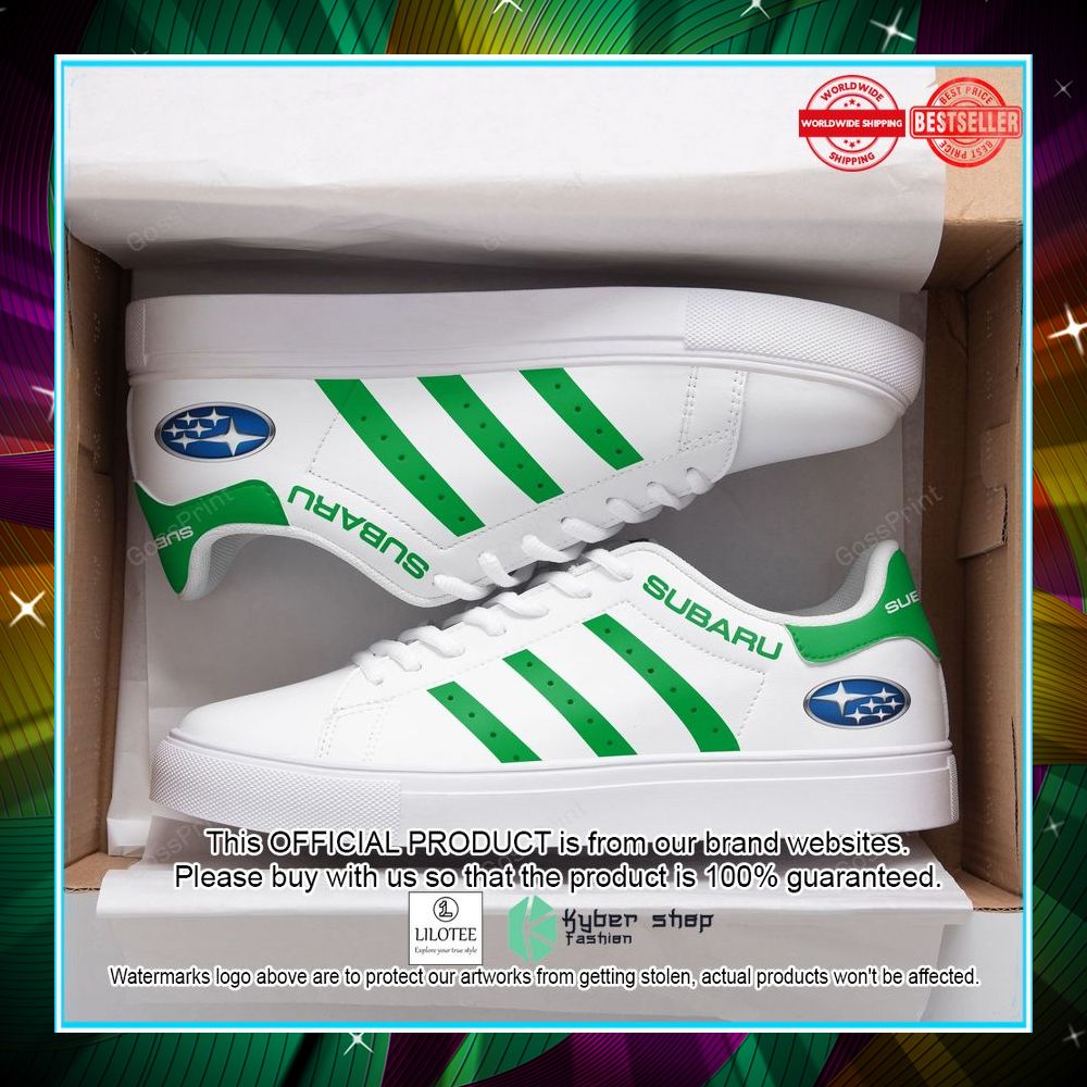 subaru white green stan smith shoes 1 88
