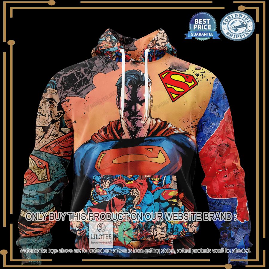 superman dc comics universe hoodie hoodie mask 1 31677
