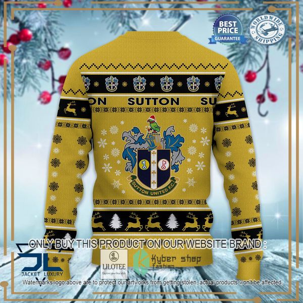 sutton united yellow christmas sweater 3 49933