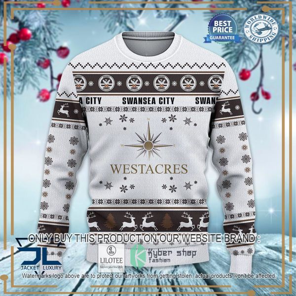 swansea city a f c christmas sweater 2 16698