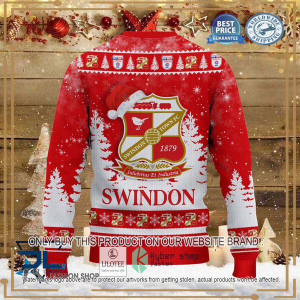 swindon town red christmas sweater 3 35441
