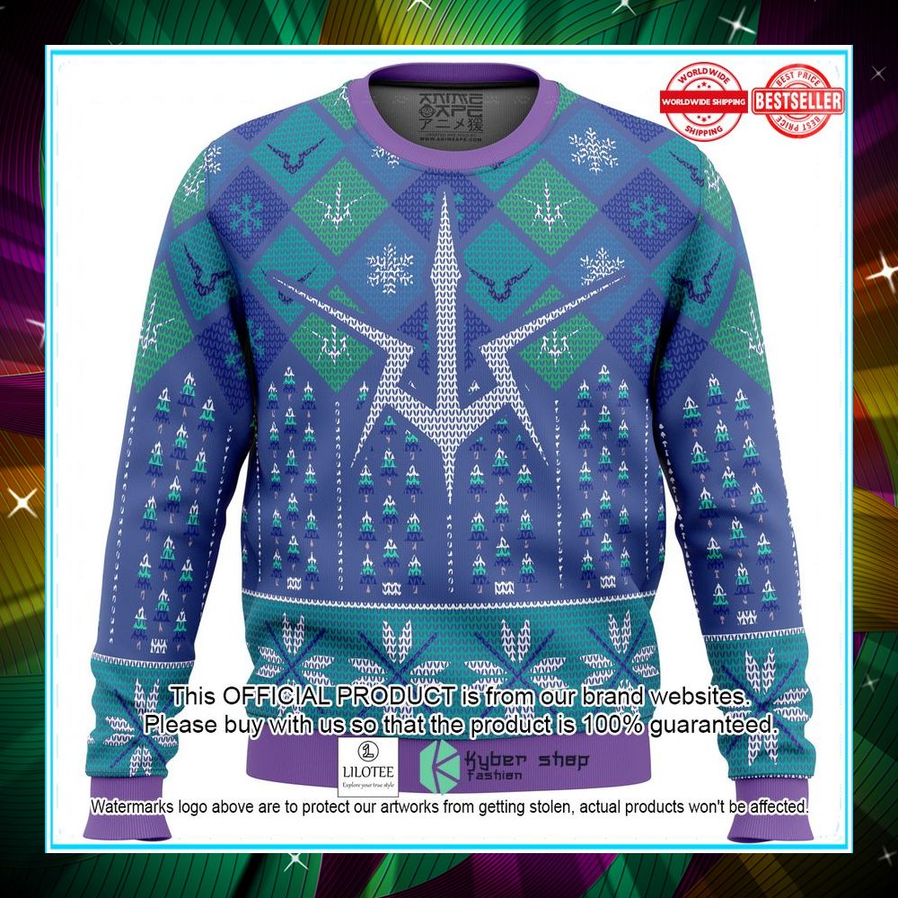 symbol lelouch code geass ugly christmas sweater 1 77