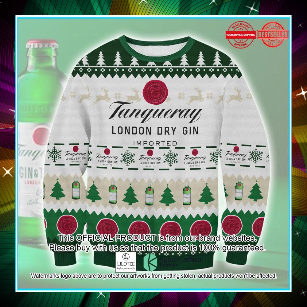 tanqueray christmas sweater 1 646