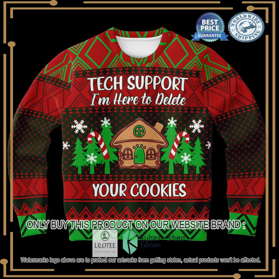 tech support christmas sweater 1 81518