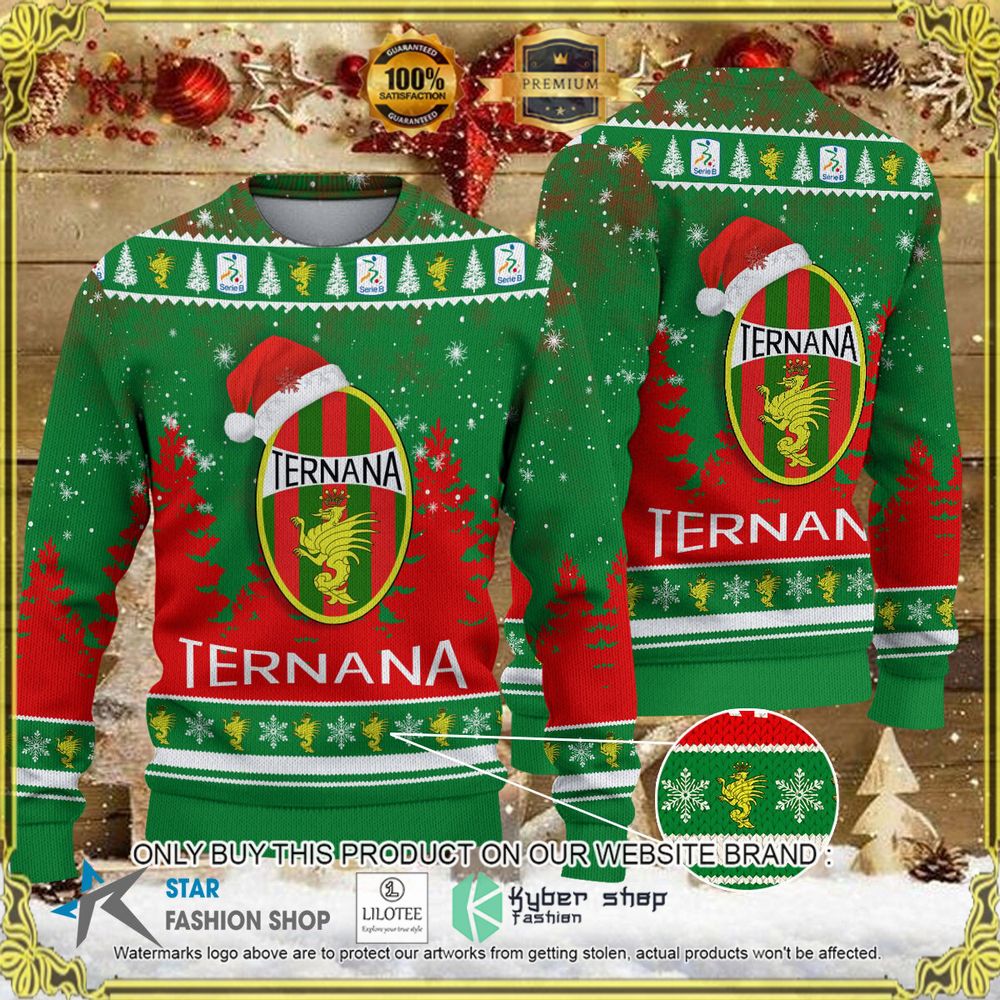 Ternana Calcio Christmas Sweater - LIMITED EDITION 6
