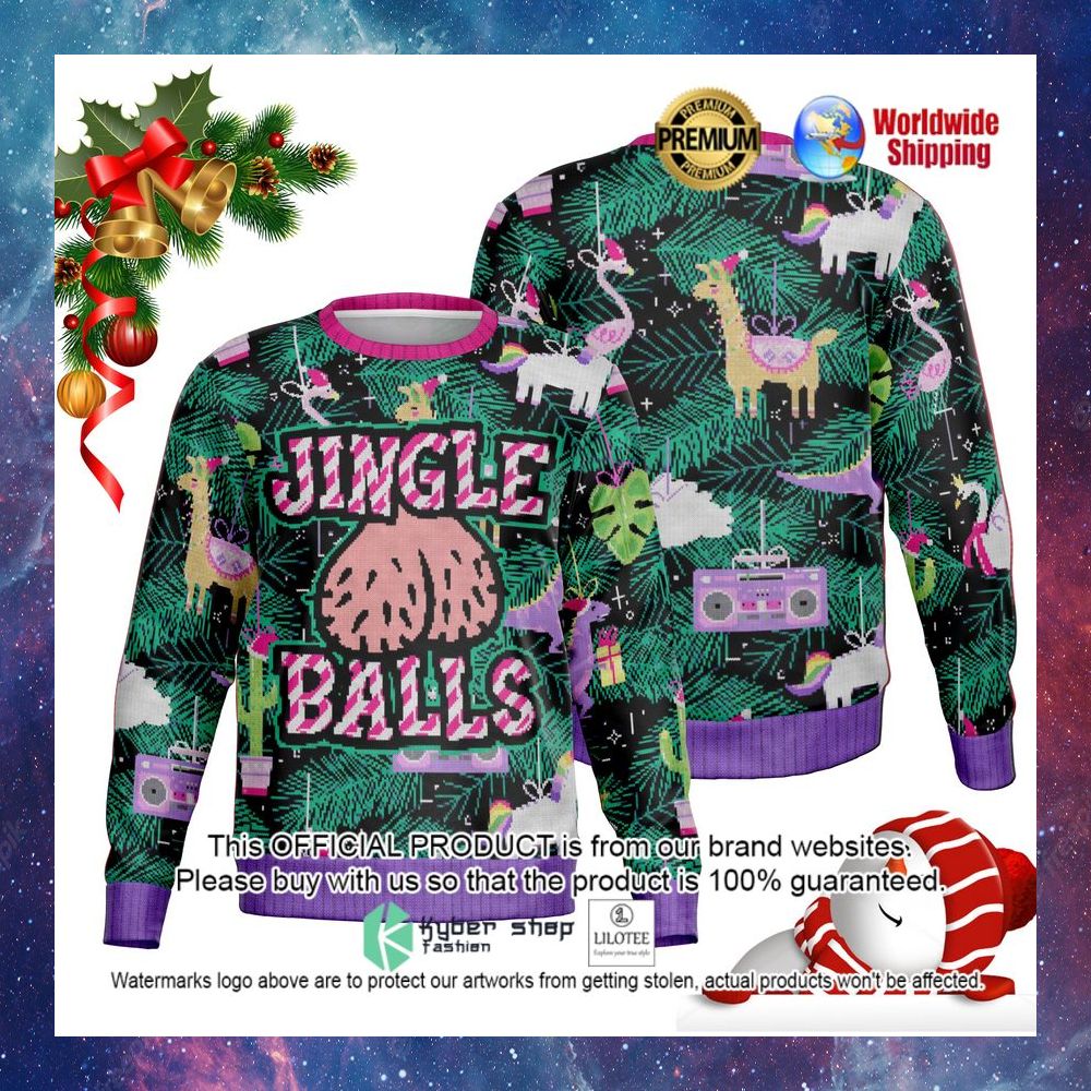 testicle jingle balls animal sweater 1 586