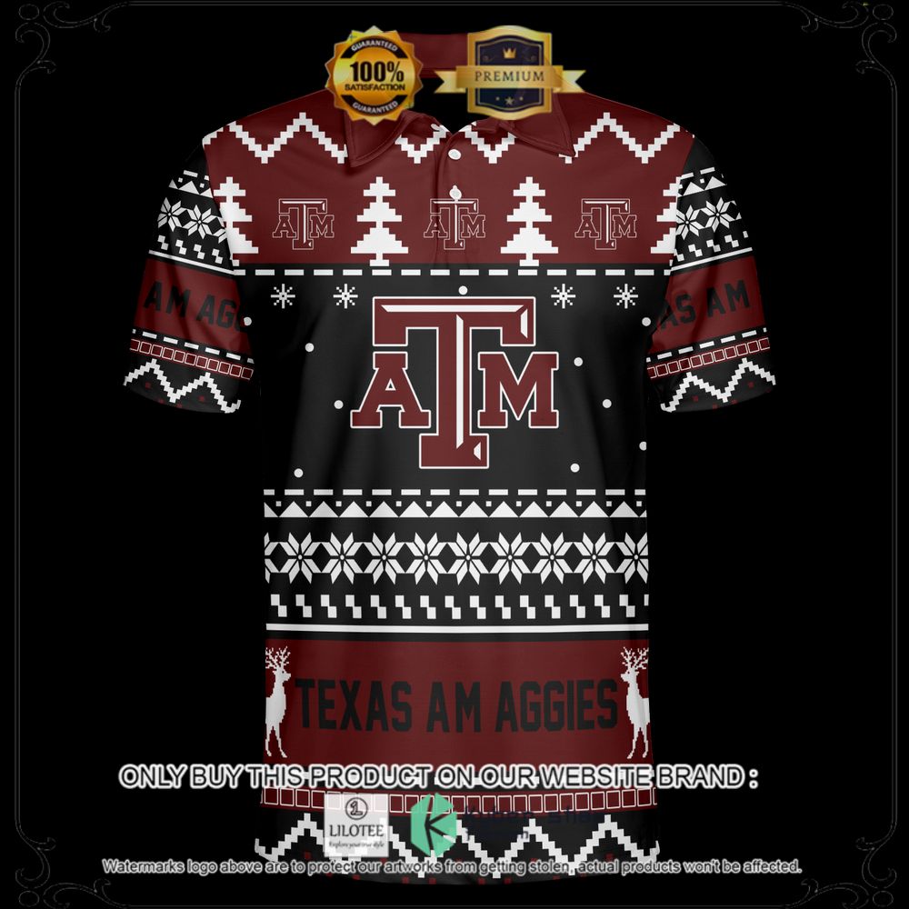 texas am aggies personalized sweater polo 1 55814