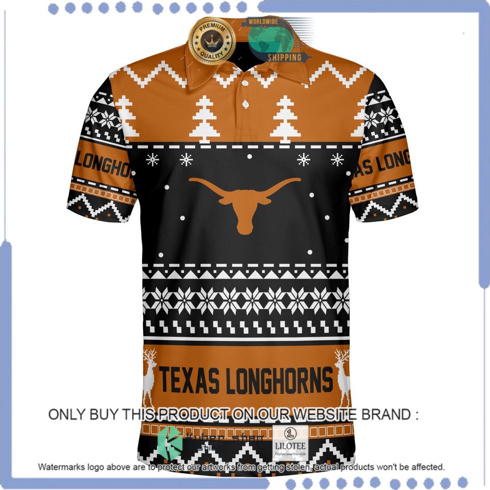 texas longhorns personalized sweater polo 1 22947