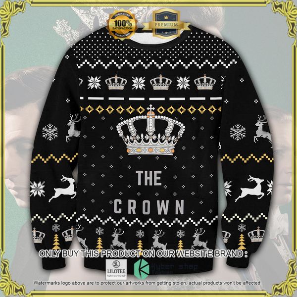 the crown woolen knitted sweater 1 92469
