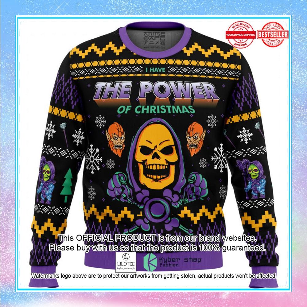 the evil power of christmas he man christmas sweater 1 671