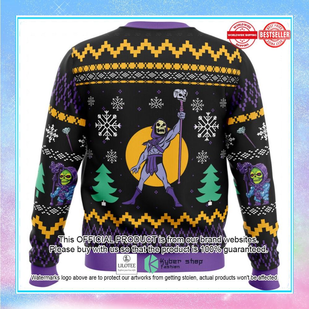 the evil power of christmas he man christmas sweater 2 189